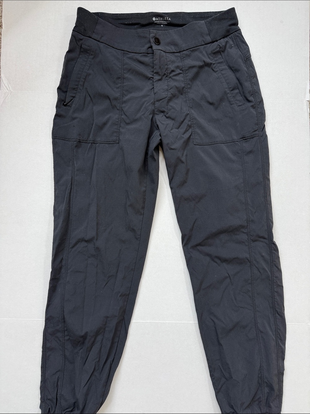 Athleta Utility Stretch Jogger Pants Black size 6